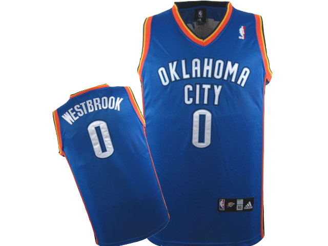 durable NBA Oklahoma City Thunder Russell Westbrook Swingman Road Adidas Jerseys